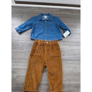 Cat and jack baby boy outfit 12 mos